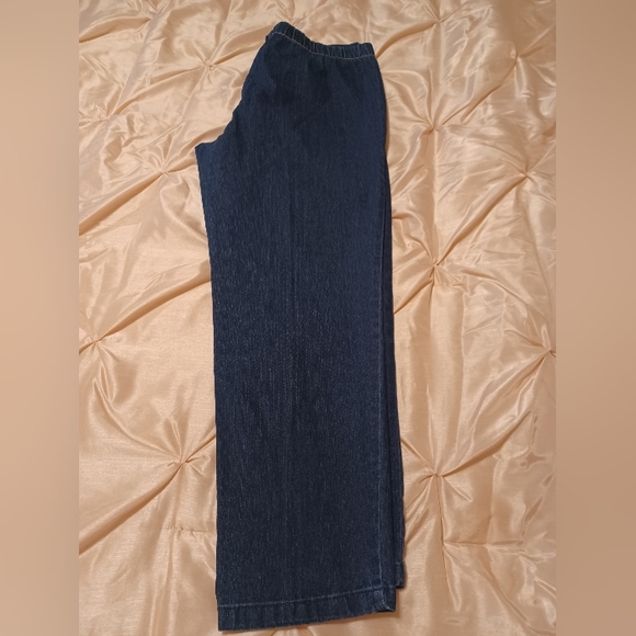 Dark Blue Denim Jeans (Pull On)Size XL - Picture 3 of 11